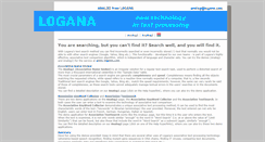 Desktop Screenshot of logana.com